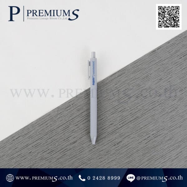 ปากกาพลาสติกเพิ่มชื่อ