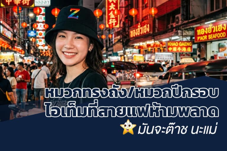 ลักษณะหมวกปีกรอบ