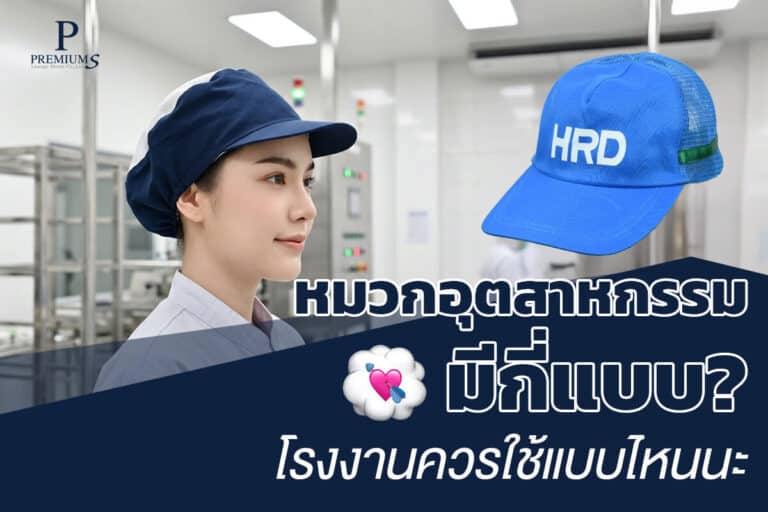 ลักษณะหมวกอุตสาหกรรม