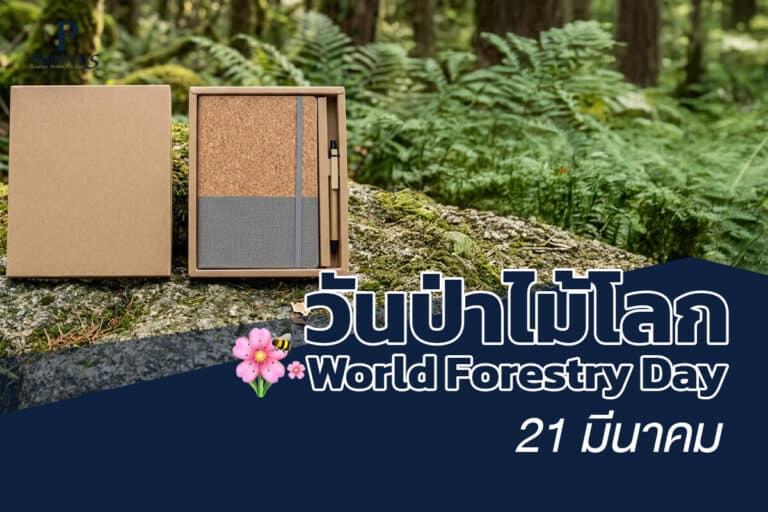 วันป่าไม้โลกกับของพรีเมี่ยม
