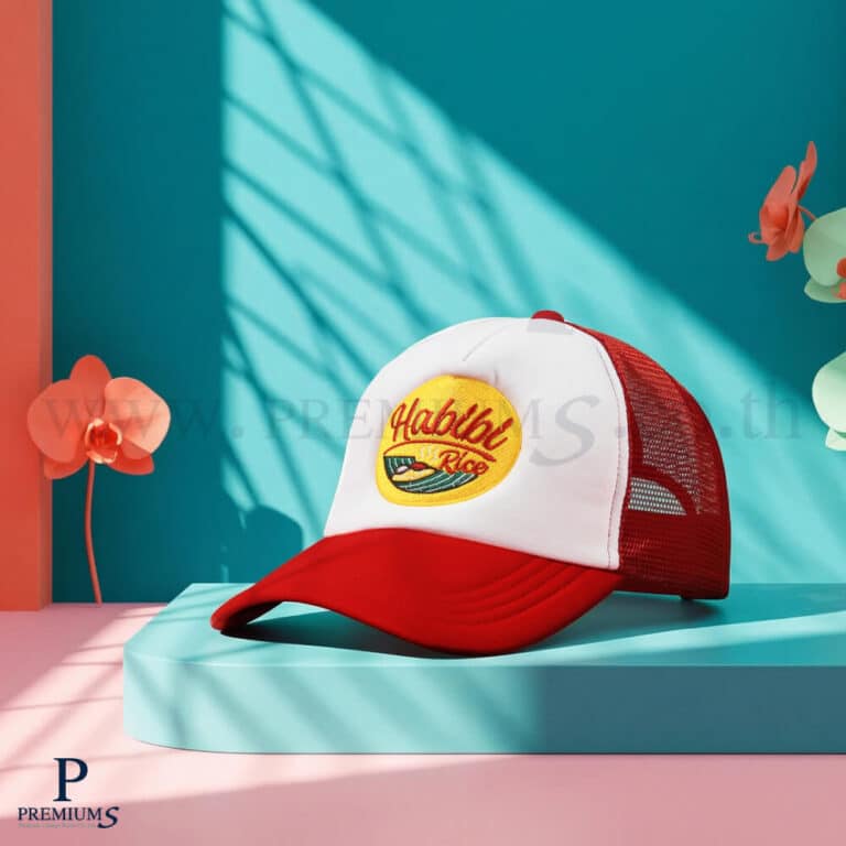 หมวกปักโลโก้ ผ้ามองตากูร์