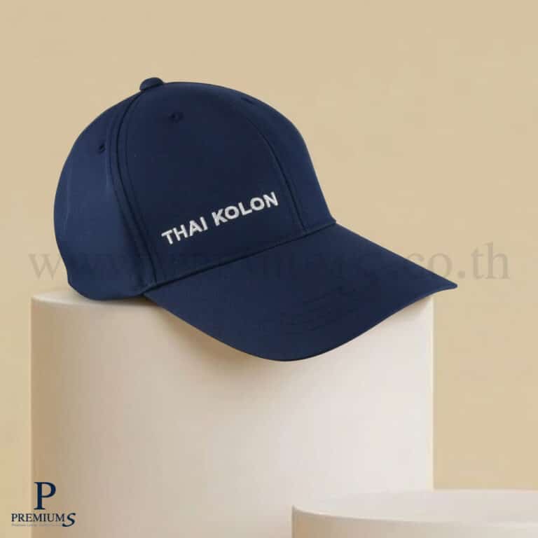 หมวกแก๊ปปักชื่อแบรนด์