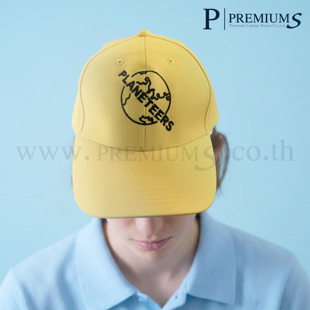 หมวกแก๊ปผ้าดีวายปักโลโก้