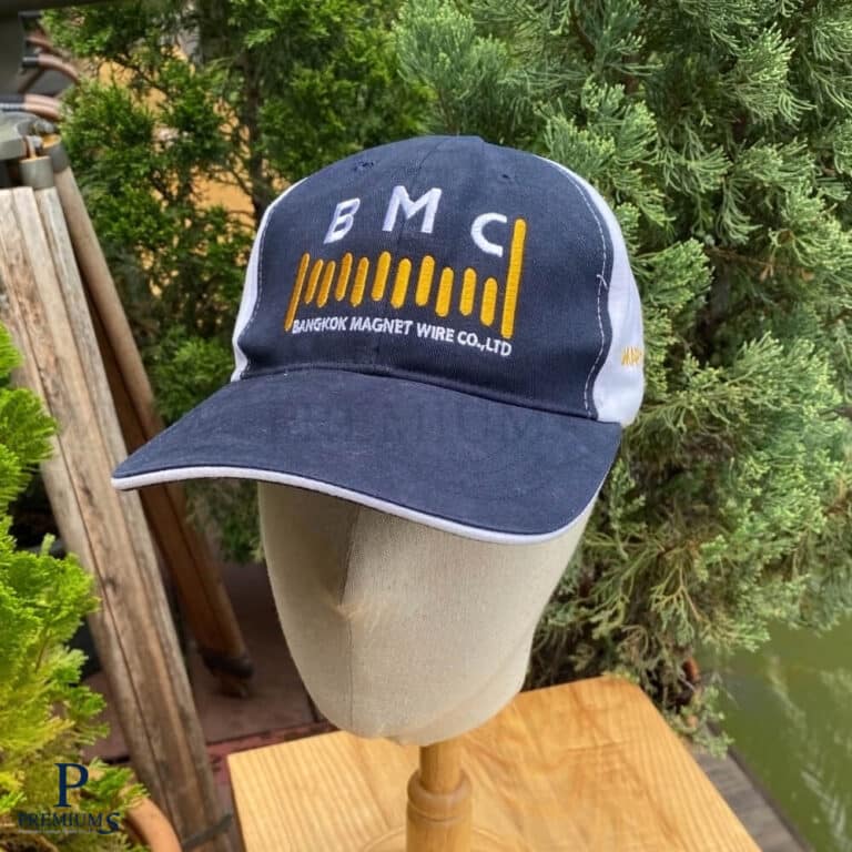 หมวกแก๊ปผ้าพรีส-BMC