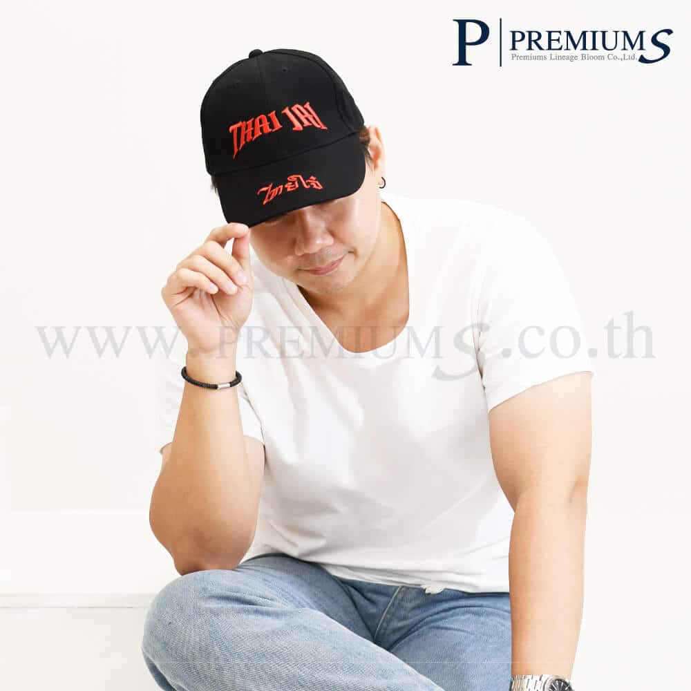 หมวกแก๊ปผ้าพรีส