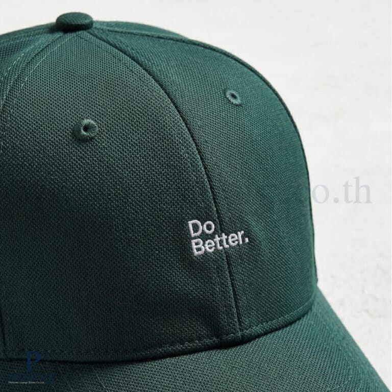 หมวกผ้ารีไซเคิลของพรีเมี่ยม