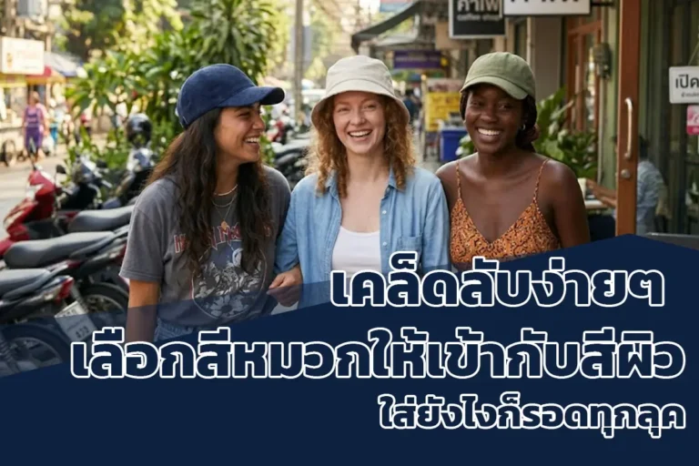 เคล็ดลับง่ายๆ เลือกสีหมวกให้เข้ากับสีผิว