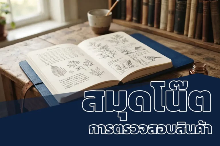 QC สมุดโน๊ต