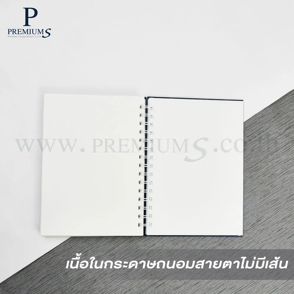 เนื้อในกระดาษไม่มีเส้น