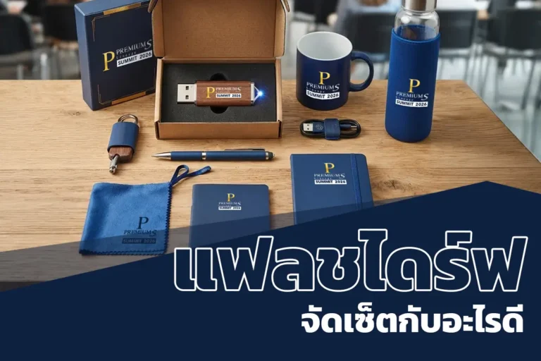 แฟลชไดร์ฟ จัดเซ็ตกับอะไรดี