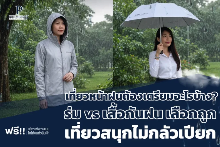 เที่ยวหน้าฝนต้องเตรียมอะไรบ้างร่ม