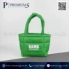 กระเป๋าฟองน้ำสีเขียว