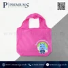 ถุงผ้าร่มสีชมพู